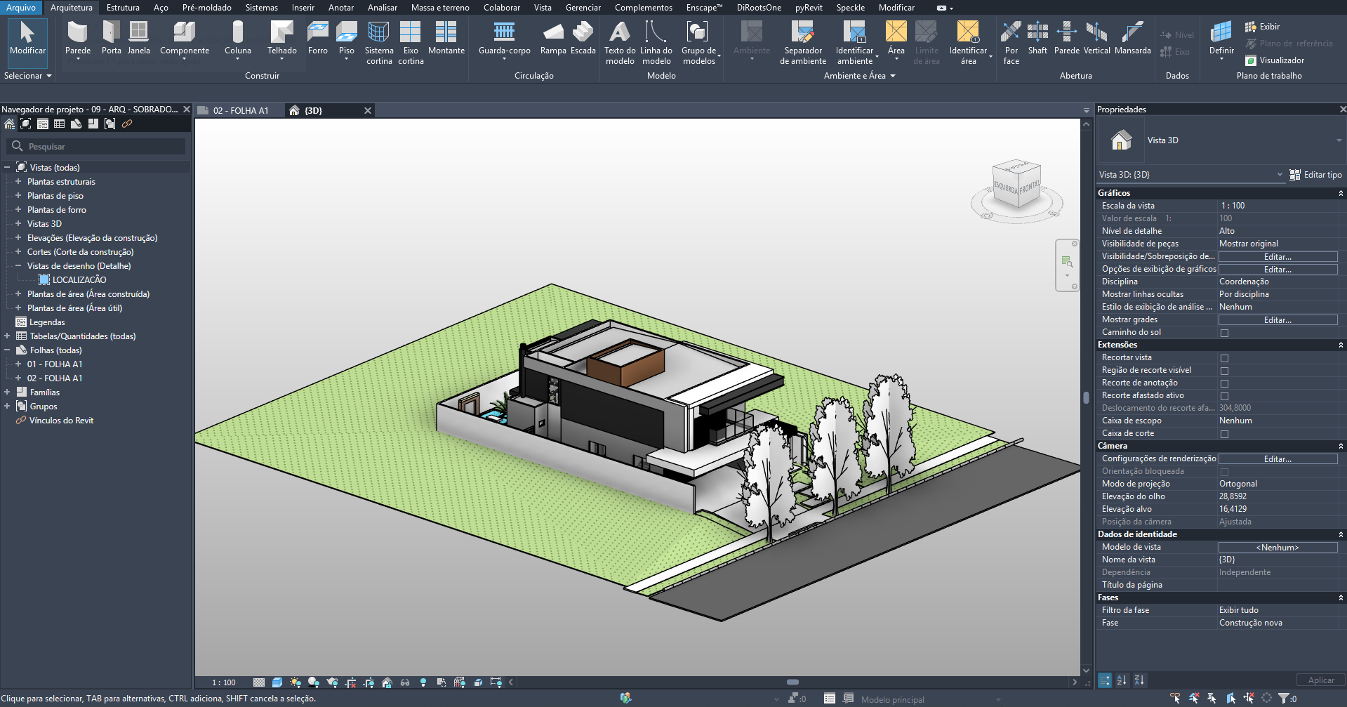 Modelo 3D vivo